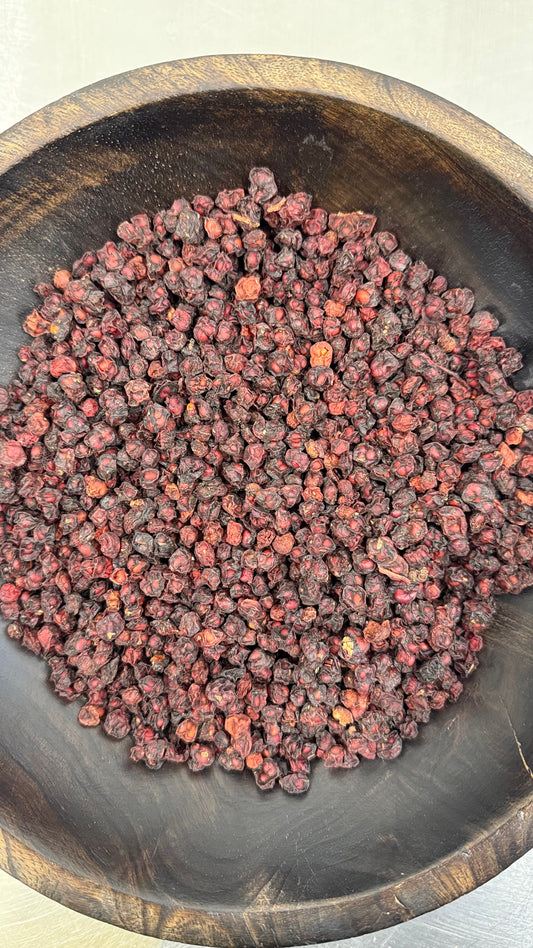 Organic Schisandra Berry Whole, Dry (SCHISANDRA CHINENSIS)