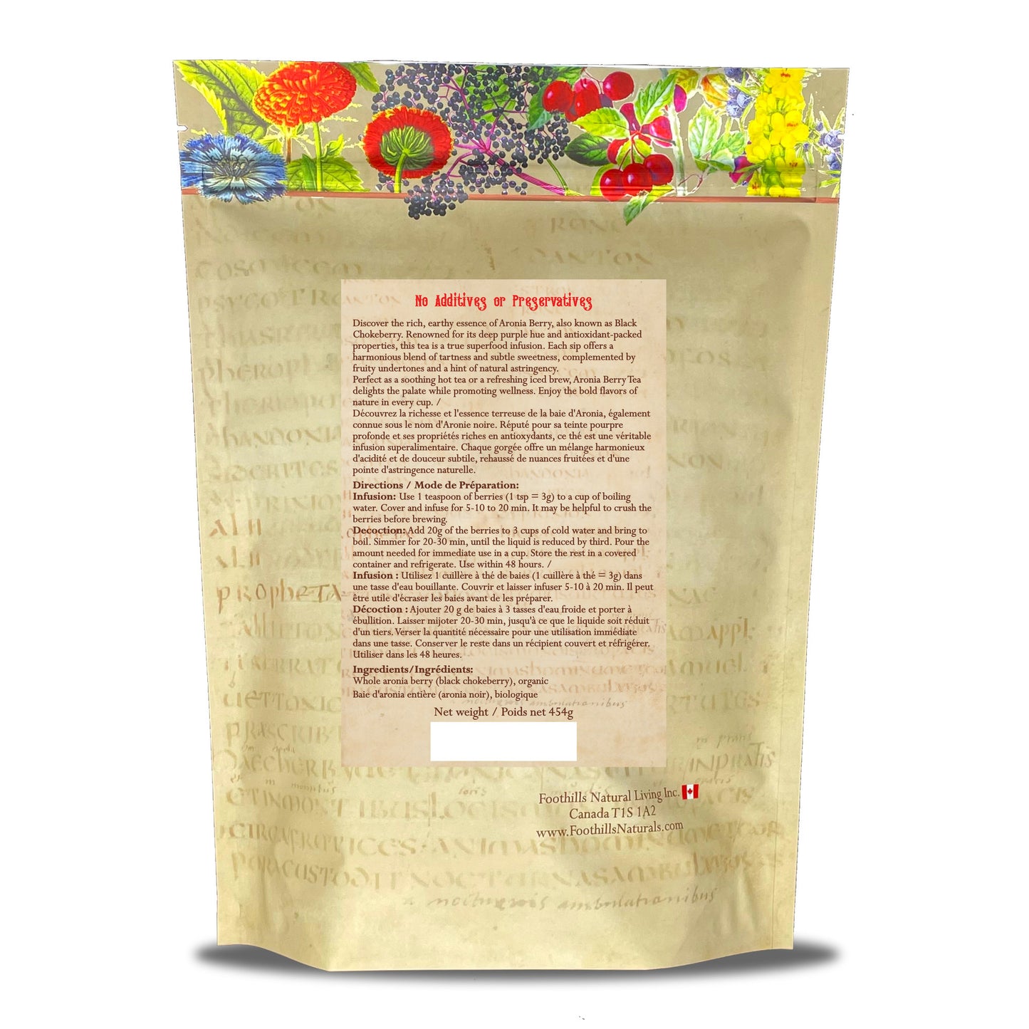 Organic Aronia Berries Whole (ARONIA MELANOCARPA) – Also Known as Chokeberries – Dried Fruit