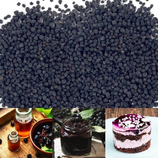 Organic Aronia Berries Whole (ARONIA MELANOCARPA) – Also Known as Chokeberries – Dried Fruit