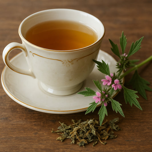 Motherwort Herb Cut, Wildcrafted (Leonurus cardiaca) - Dried Botanical for Tea & Blends