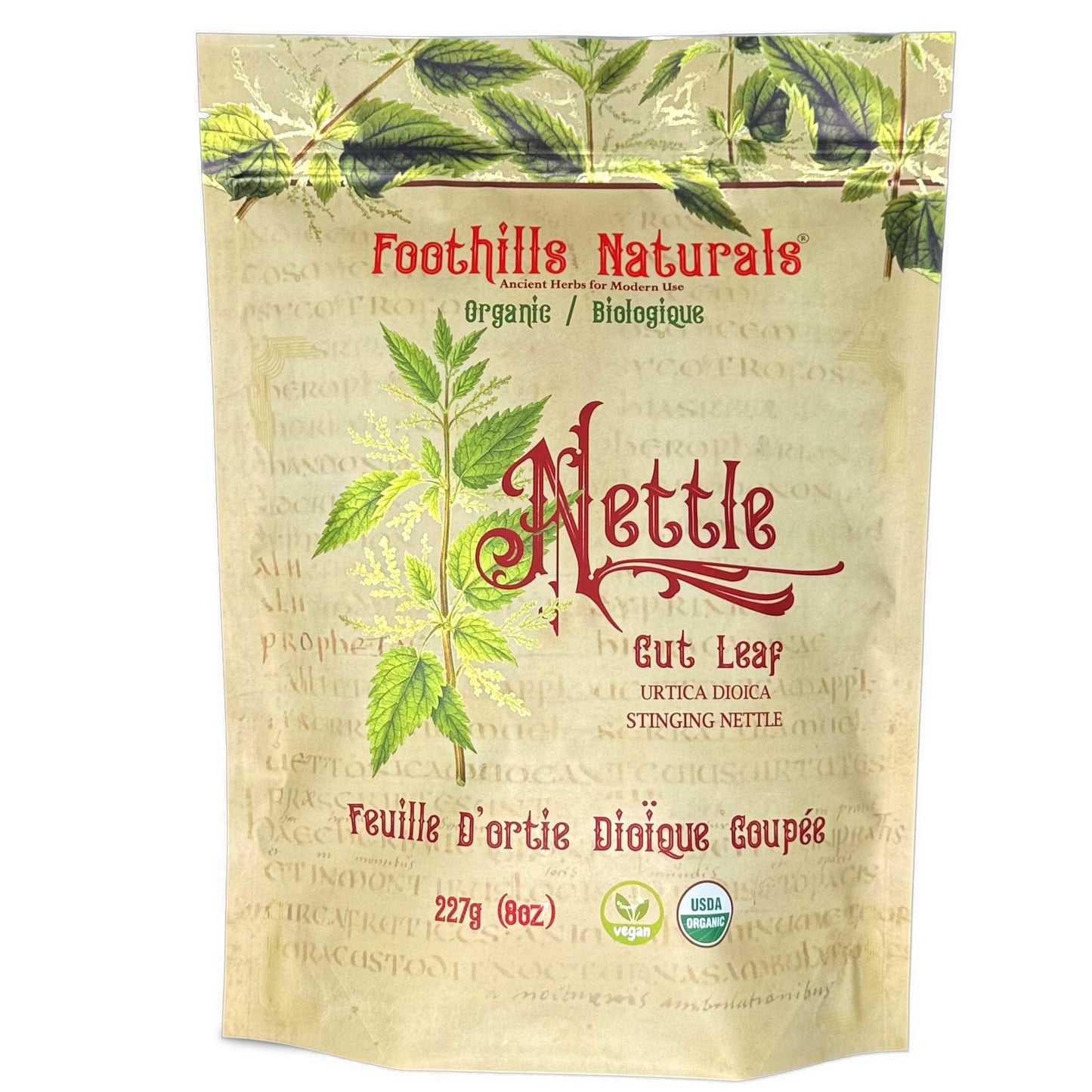 Organic Nettle Leaf Cut - Stinging Nettle Leaf