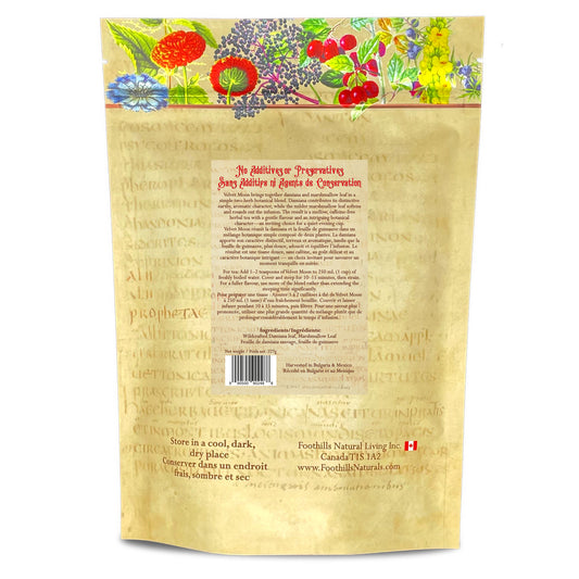 Velvet Moon Herbal Tea – Damiana & Marshmallow Leaf Blend