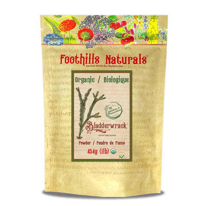 Bladderwrack Powder, Organic - Canadian