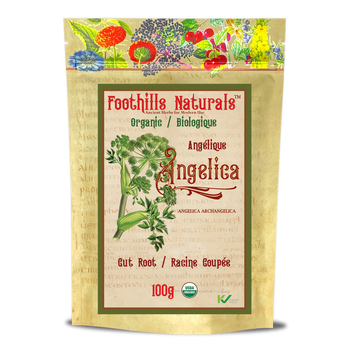 Angelica Root Organic - Cut Root