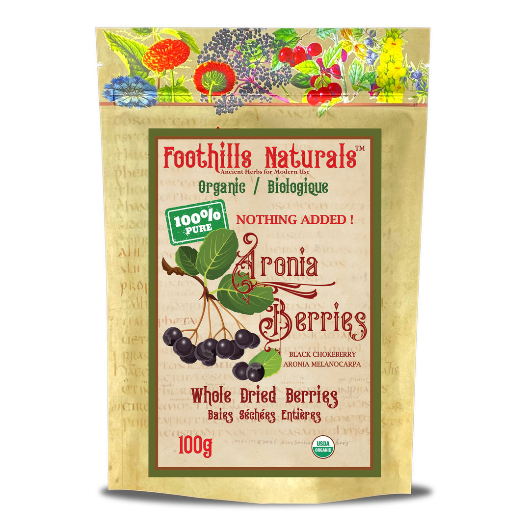 Aronia / Black Chokeberry Organic - Whole Berries