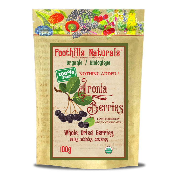 Aronia / Black Chokeberry Organic - Whole Berries