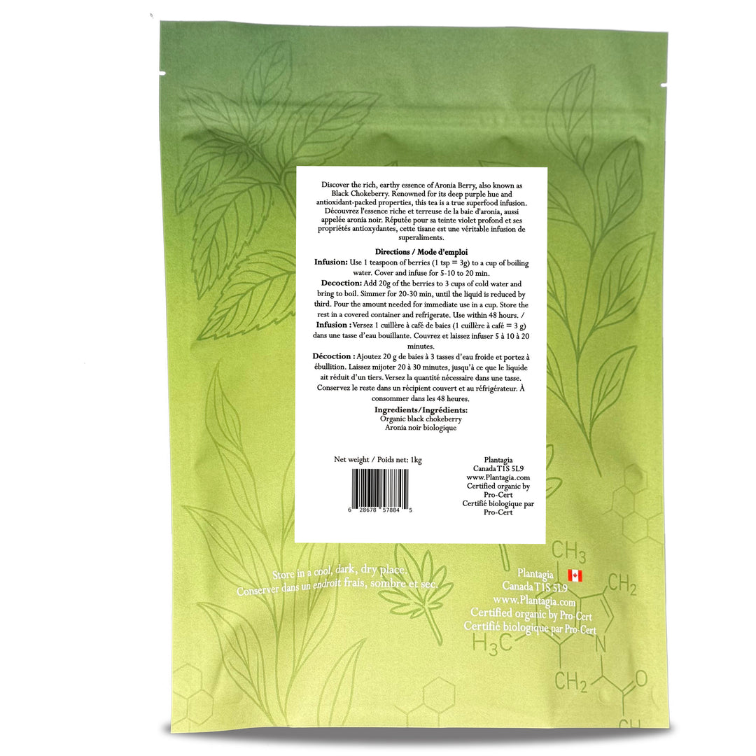 Black Chokeberry (Aronia) Organic - Whole berries