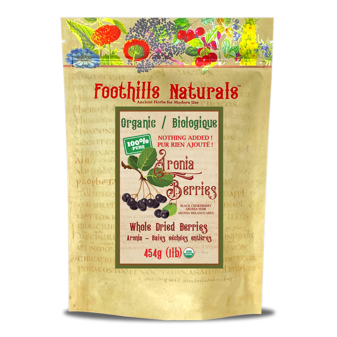 Aronia / Black Chokeberry Organic - Whole Berries