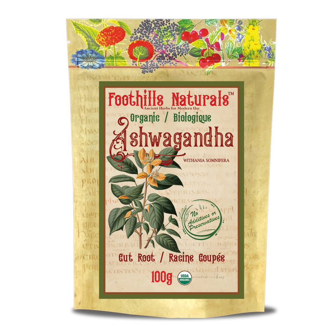 Ashwagandha Root - Organic, Cut
