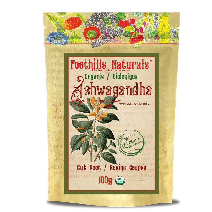 Ashwagandha Root - Organic, Cut