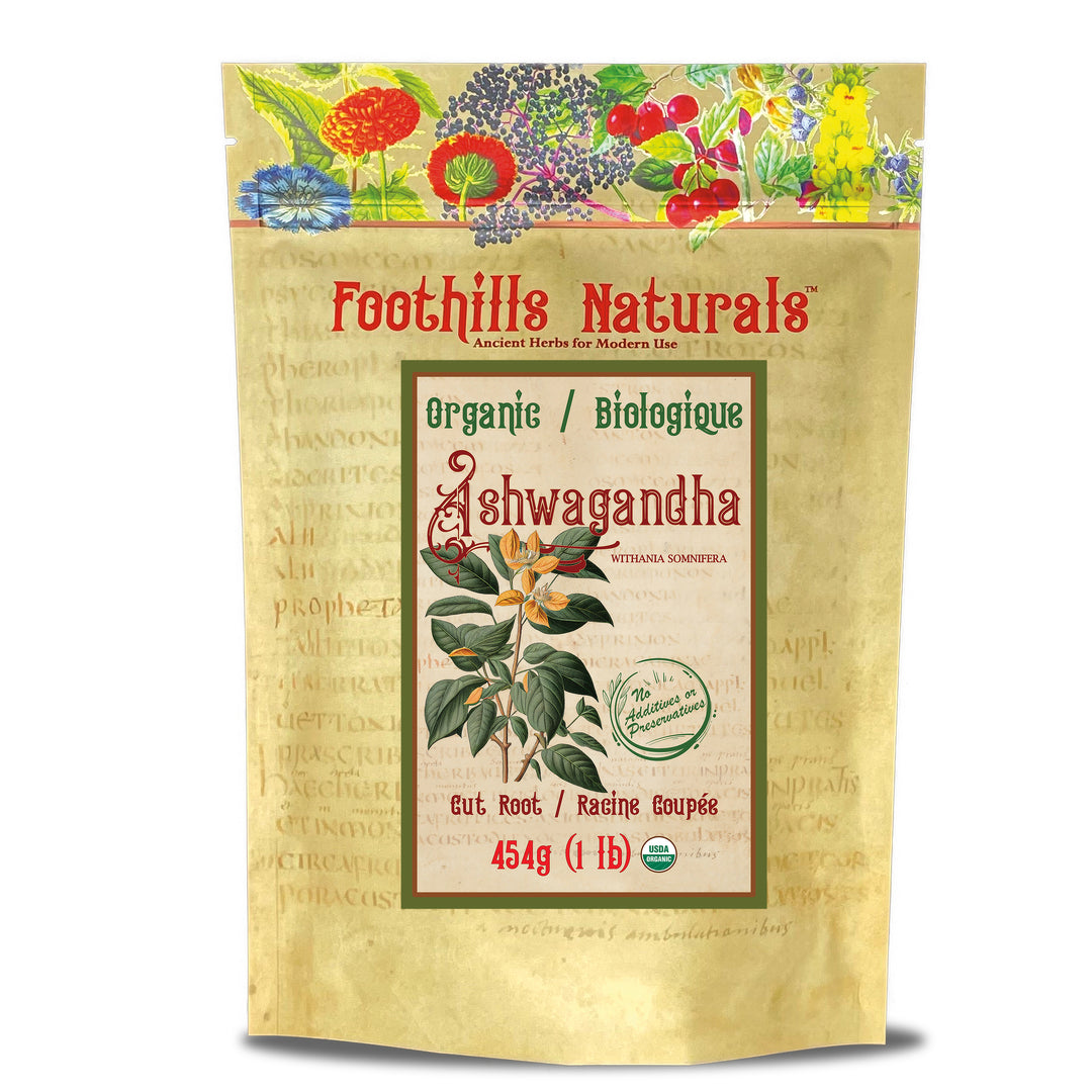 Ashwagandha Root - Organic, Cut