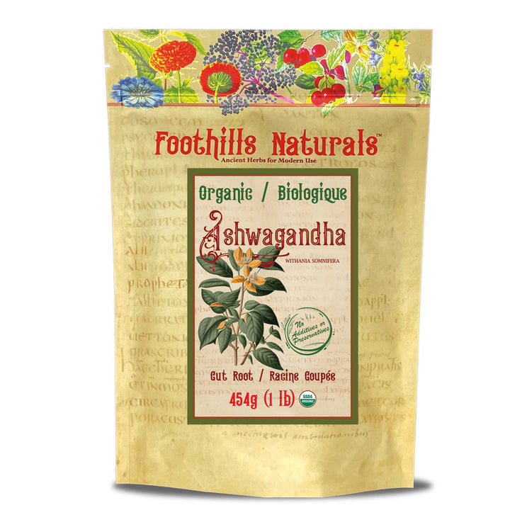 Ashwagandha Root - Organic, Cut