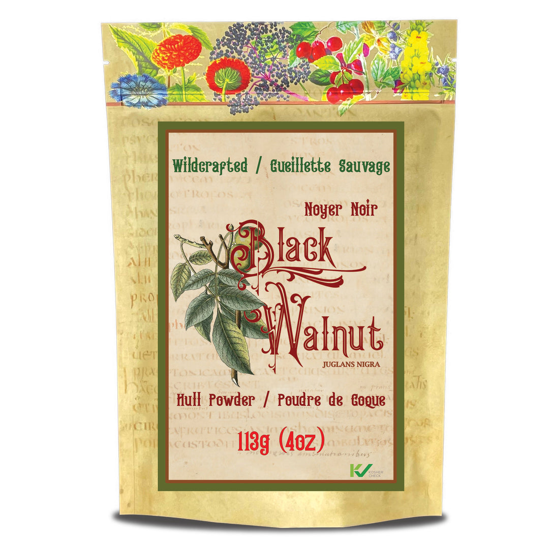 Black Walnut Hull Powder - Wildcrafted