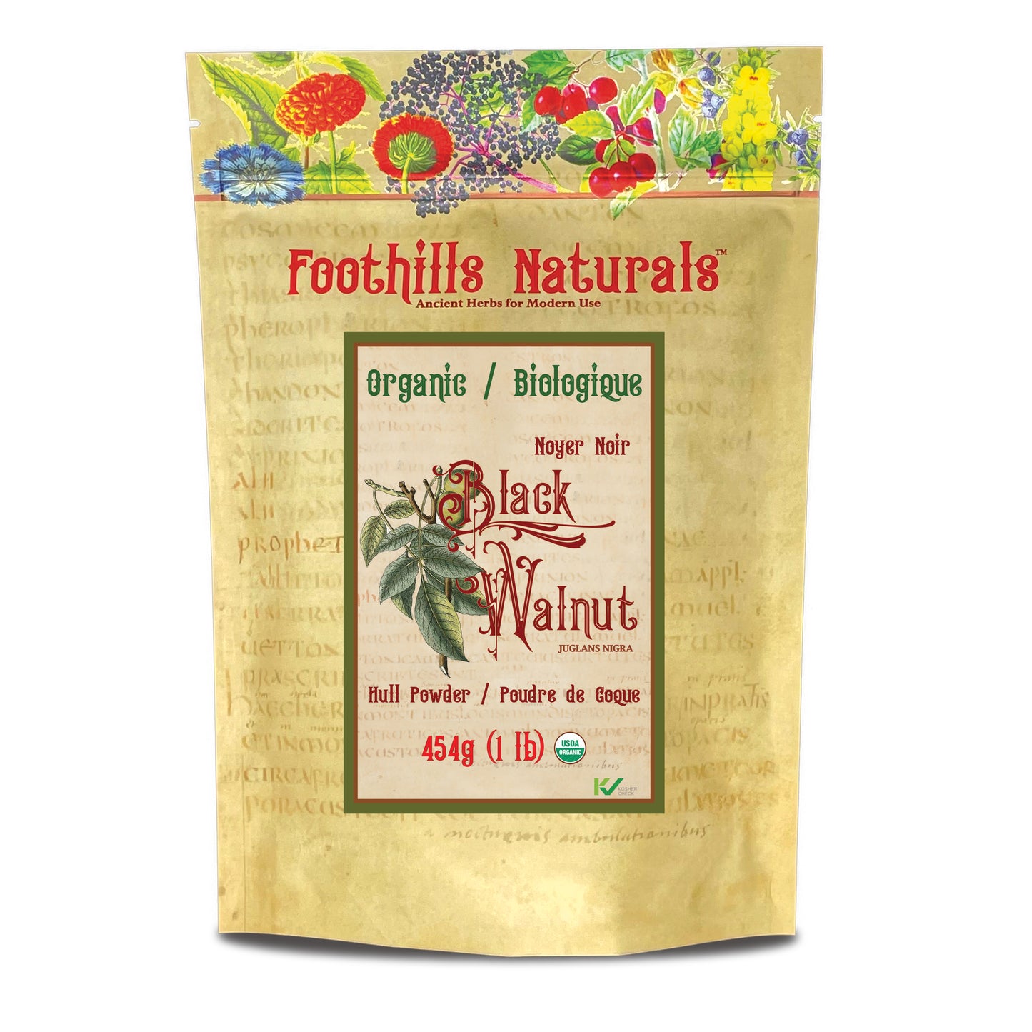 Black Walnut Hull Powder (Juglans nigra) - Wildcrafted
