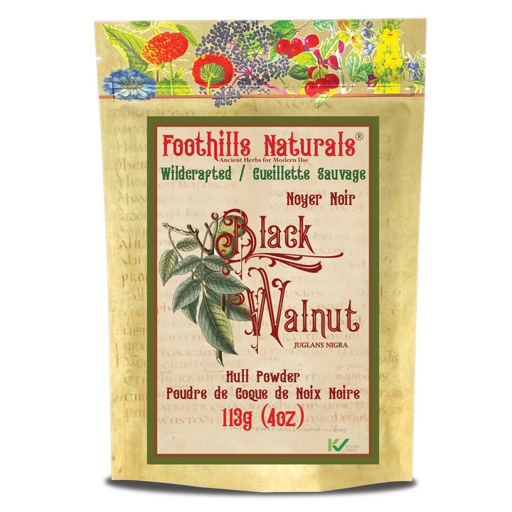 Black Walnut Hull Powder - Wildcrafted