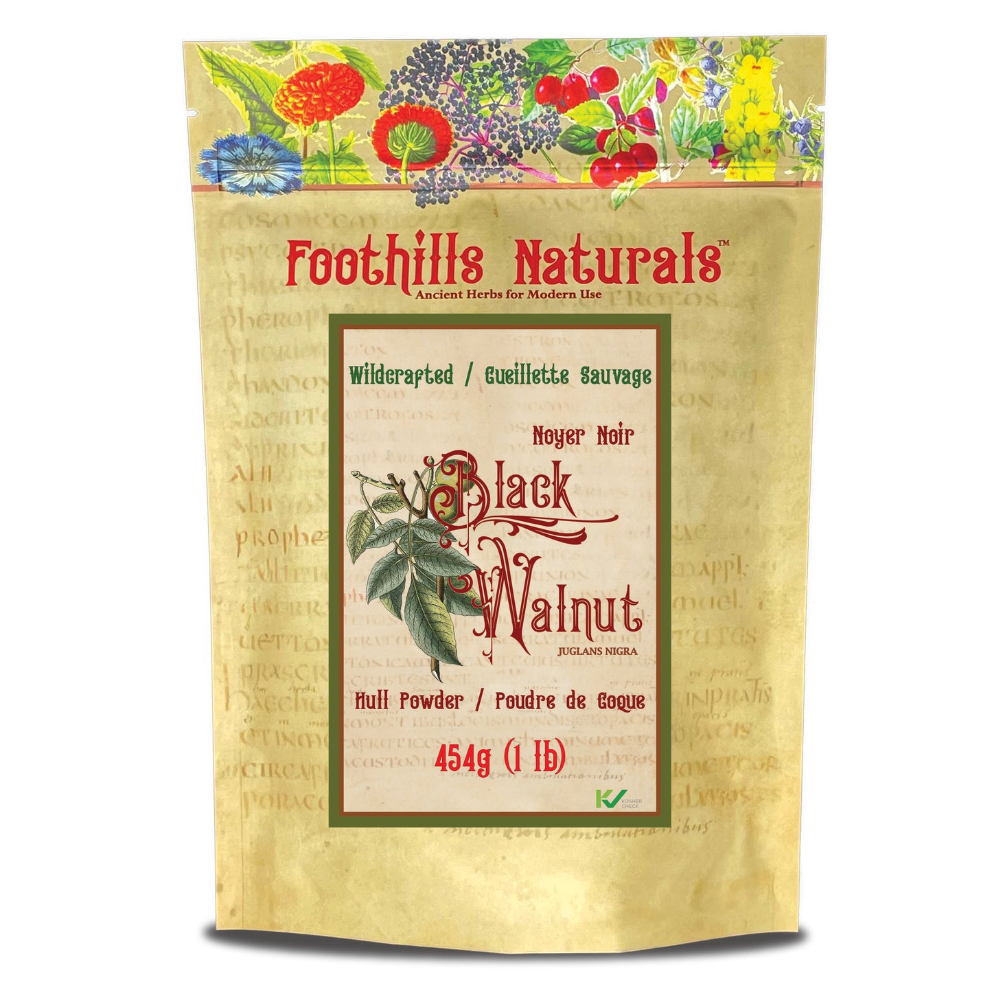 Black Walnut Hull Powder (Juglans nigra) - Wildcrafted