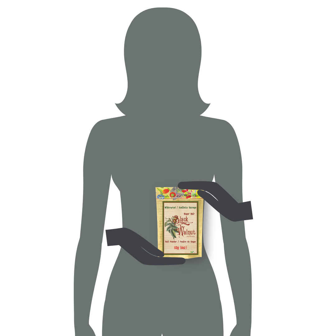 Black Walnut Hull Powder - Wildcrafted