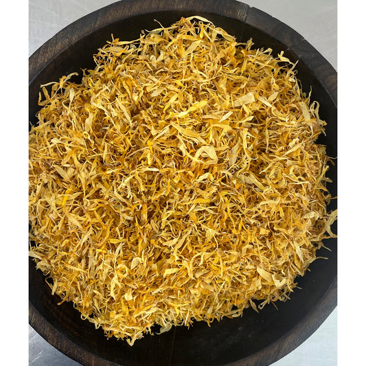 Calendula Petals (CALENDULA OFFICINALIS) – Dried Flower Petals for Tea & Culinary Use