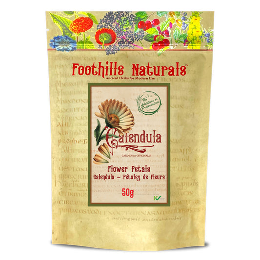 Calendula Petals (CALENDULA OFFICINALIS) – Dried Flower Petals for Tea & Culinary Use