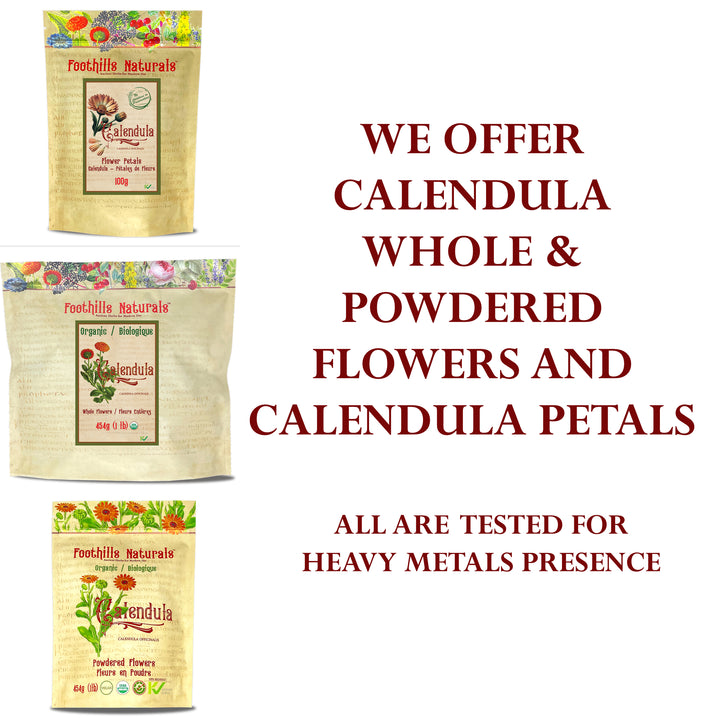 Calendula Flowers Powder Organic