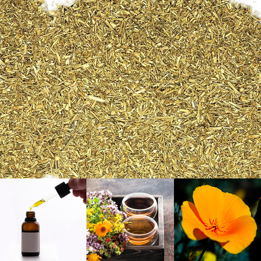 California Poppy, Cut Herb Organic