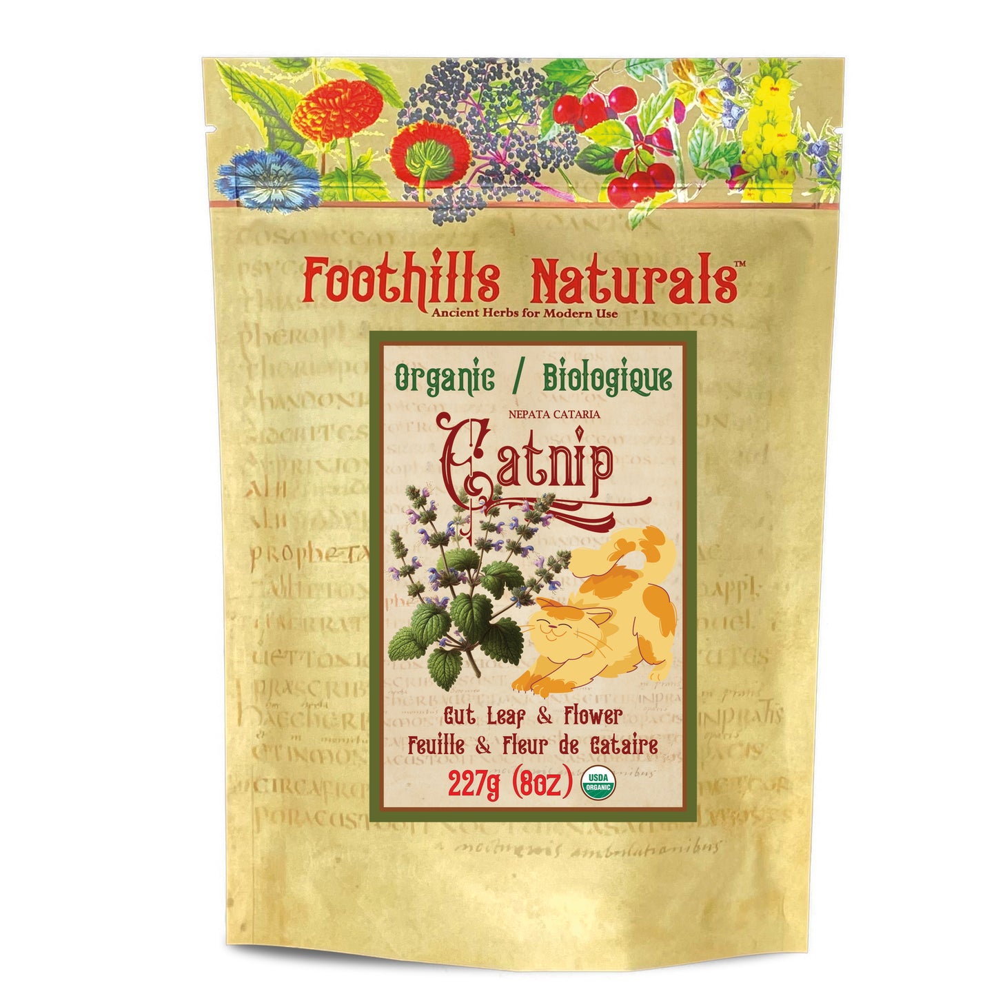 Organic Catnip Leaf for Cats