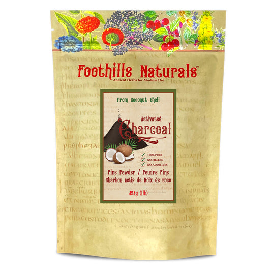 Coconut Activated Charcoal Powder – Food Grade 454g (1 lb)