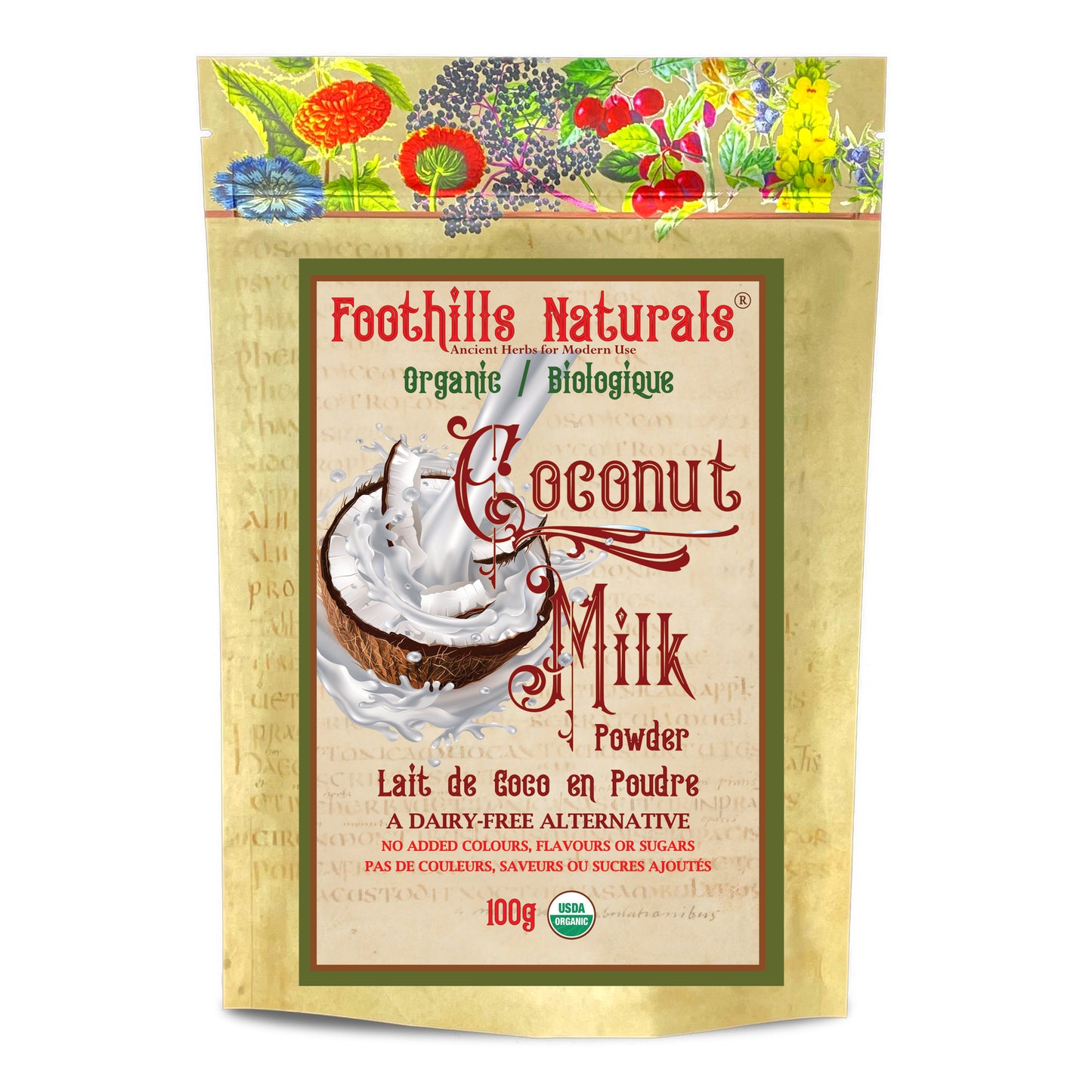 Organic Coconut Milk Powder – Rich, Creamy Powder for Smoothies, Baking & Cooking