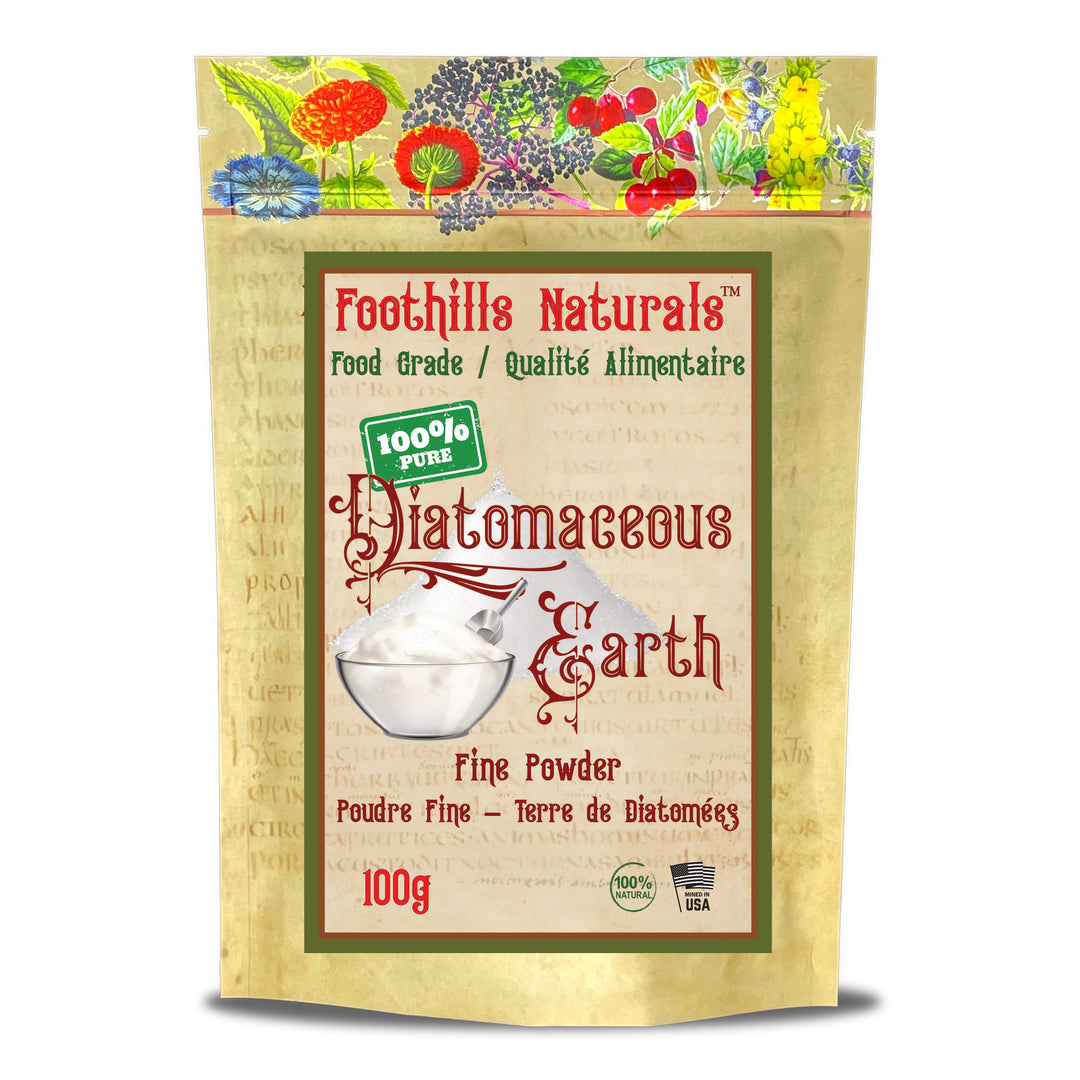 Diatomaceous Earth (Uncalcined)- Fine Powder Food Grade