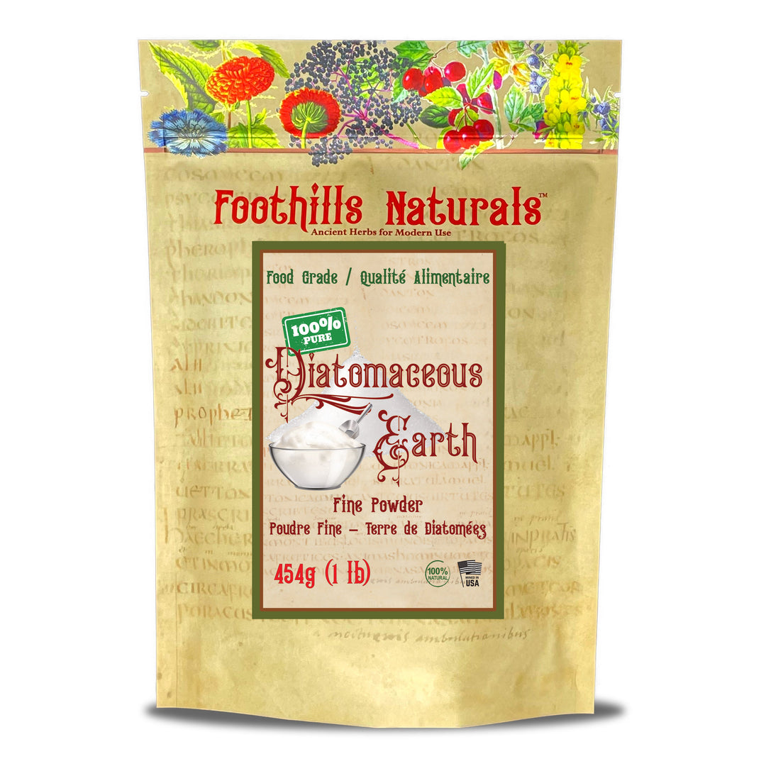 Diatomaceous Earth (Uncalcined)- Fine Powder Food Grade