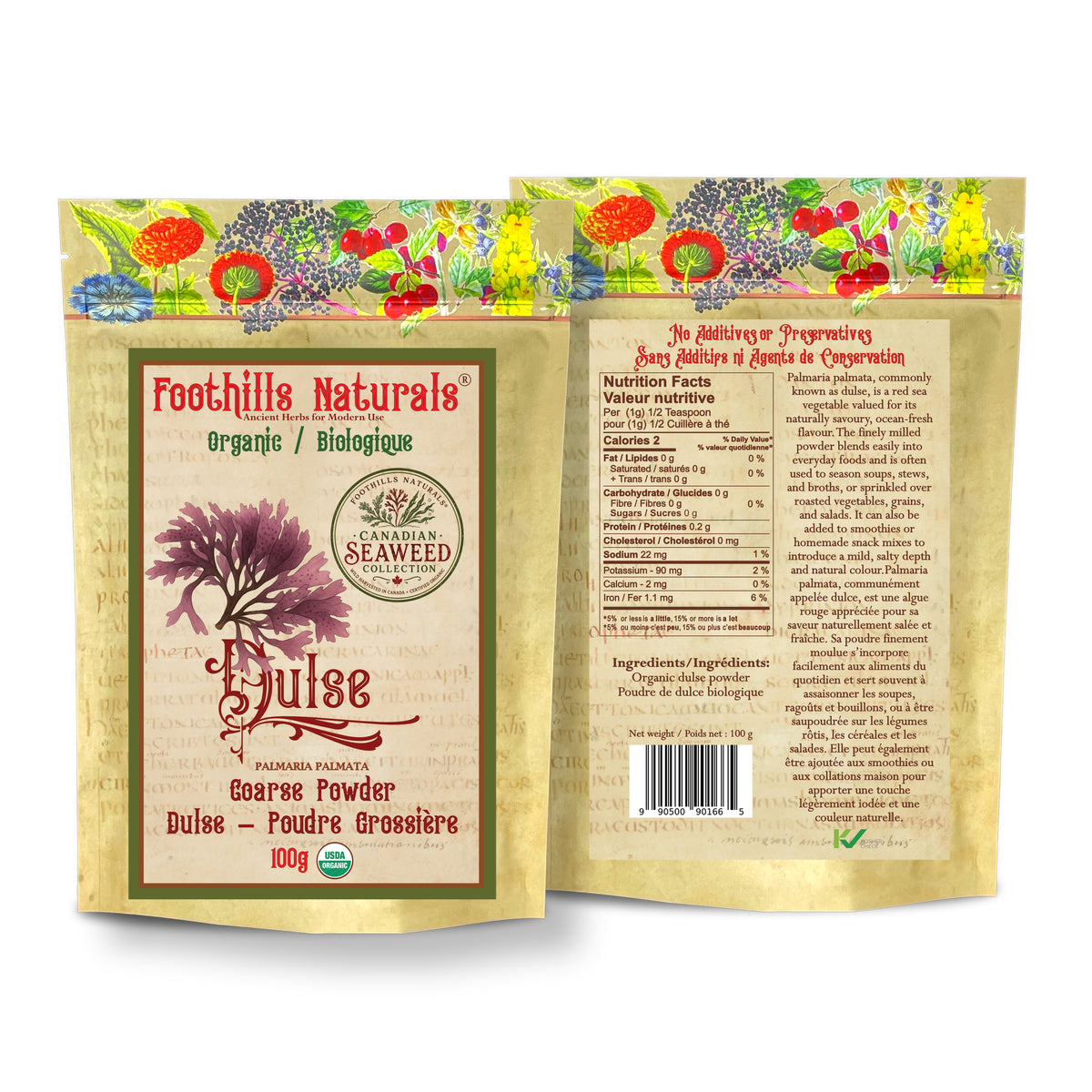 Organic Canadian Seaweeds - Kelp, Irish Moss, Purple Sea Moss, Oarweed, Dulse, Bladderwrack