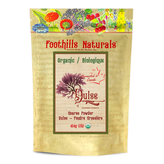Organic Dulse Coarse Powder (Palmaria palmata) – Canadian Harvest Sea Vegetable for Cooking & Seasoning
