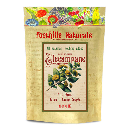 Elecampane Root Cut (Inula helenium) – Dried Root for Tea & Decoction
