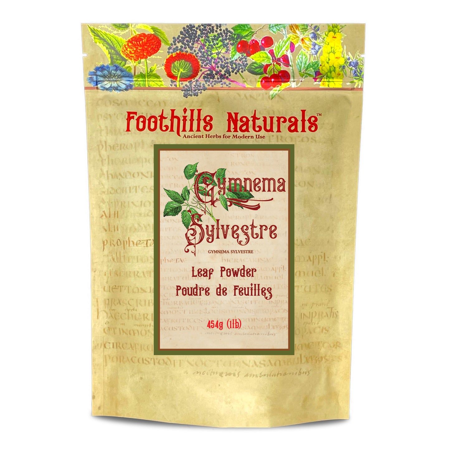Gymnema Sylvestre Leaf Powder (Gymnema sylvestre) – Finely Ground Herbal Powder for Tea & Blends