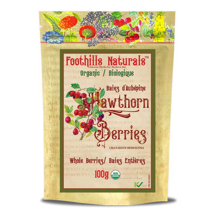 Hawthorn Berries Whole Organic