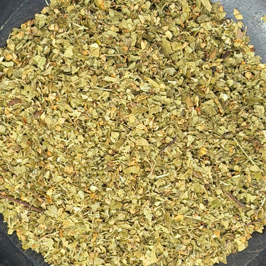 Organic Hawthorn Leaf & Flower Cut (Crataegus monogyna)