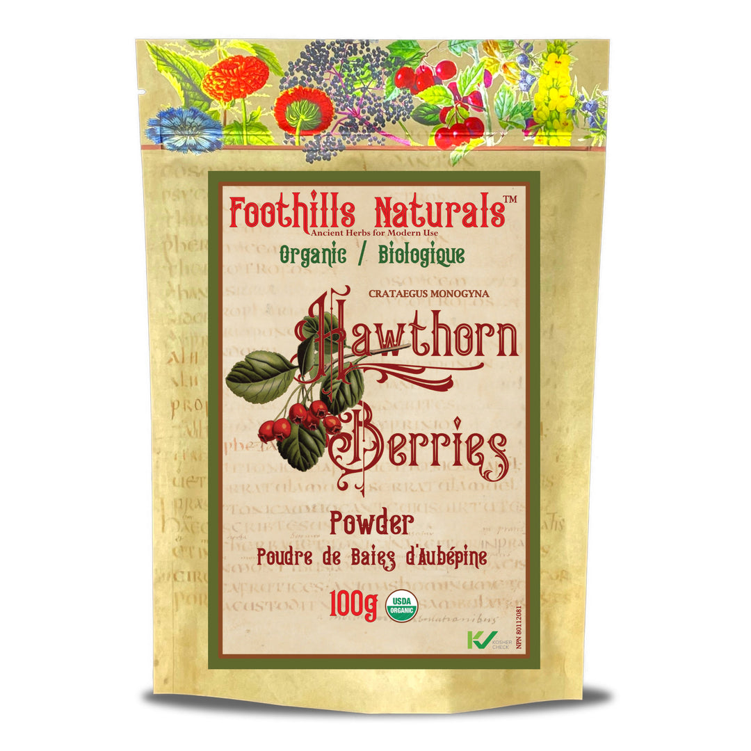 Hawthorn Berries Powder Organic