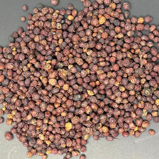 Organic Hawthorn Berries Whole (Crataegus monogyna) - Dried Fruit for Tea, Decoction & Culinary