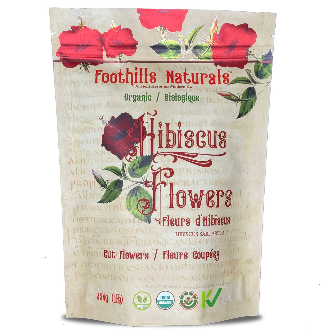 Hibiscus Tea Flowers Organic - Cut Flowers. Premium Quality