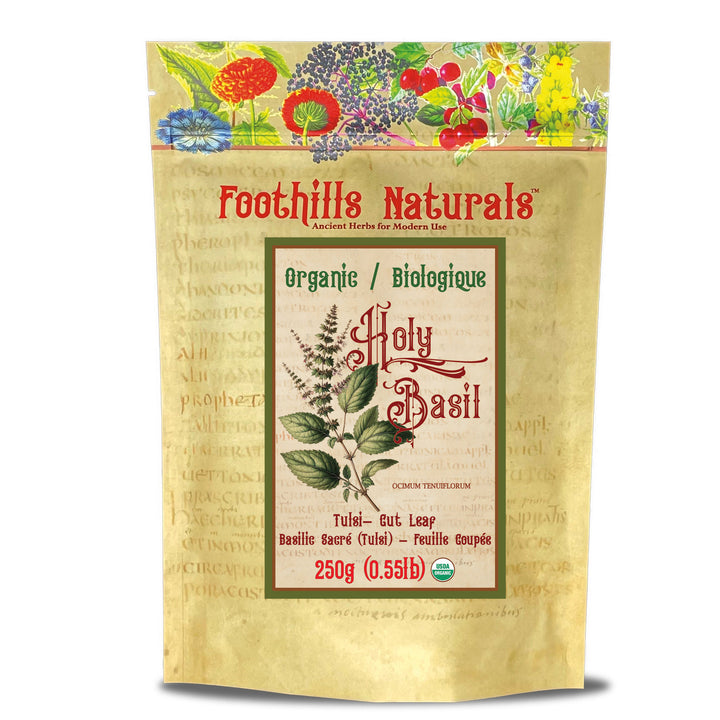 Holy Basil (Tulsi) Cut Leaf, Organic