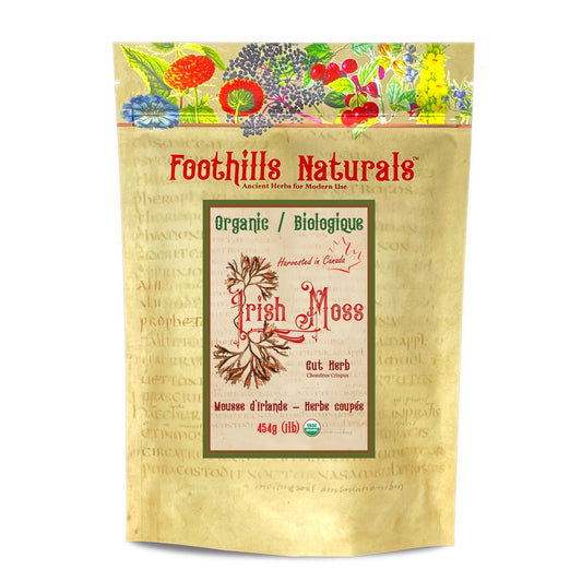 Organic Irish Moss (Chondrus crispus) – Cut & Powder – Canadian Harvested Sea Moss