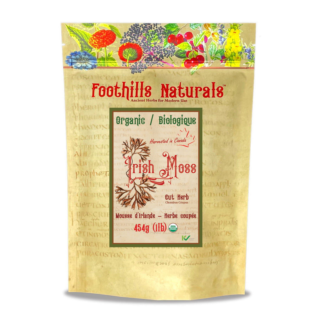 Irish Moss (Sea Moss) Organic Canadian - Powder and Cut