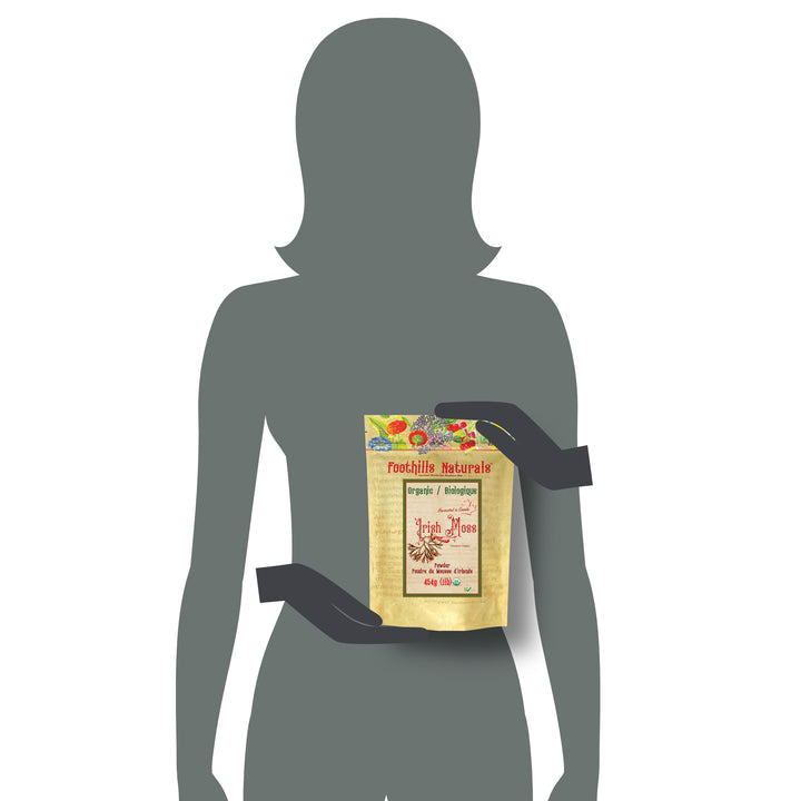 Irish Moss (Sea Moss) Organic Canadian - Powder and Cut