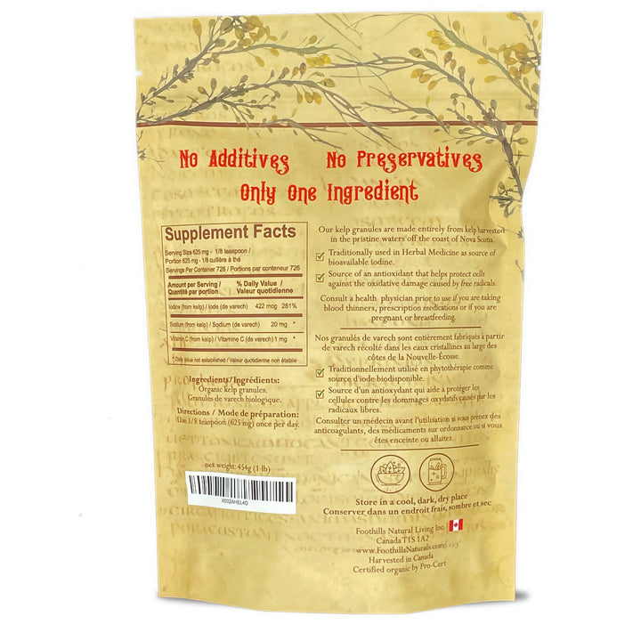 Kelp Granules Organic - Canadian