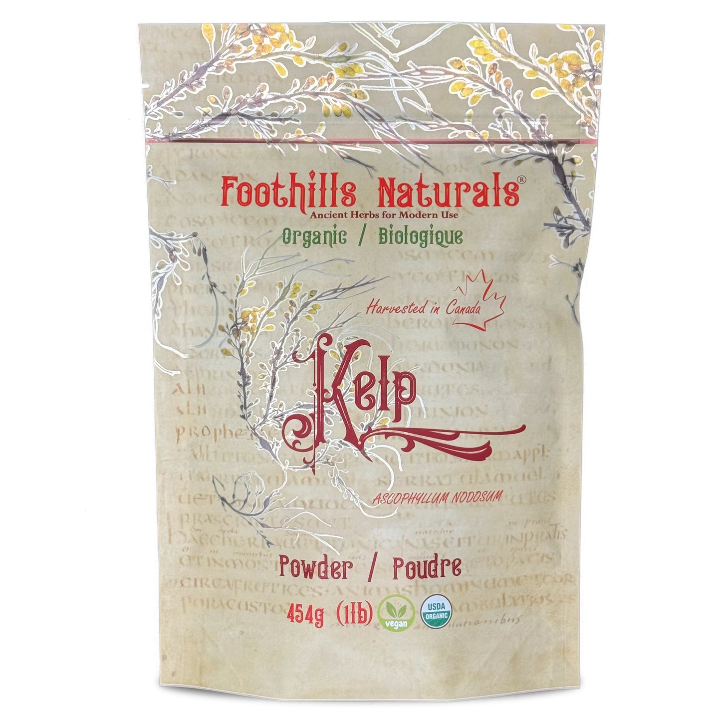 Organic Kelp Powder – Canadian (Ascophyllum Nodosum)