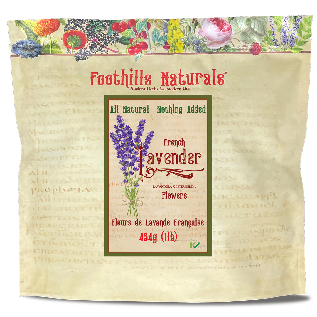 French Lavender Flowers - for Tea, Cosmetics and Brewing