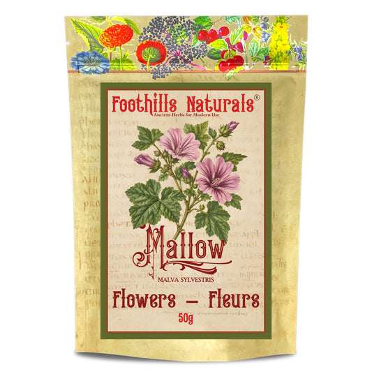 Mallow (Malva) Flowers – Whole (Malva sylvestris)
