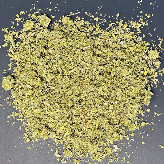 Marshmallow Leaf Cut (Althaea officinalis) – Dried Herb for Tea & Infusions – Single Ingredient