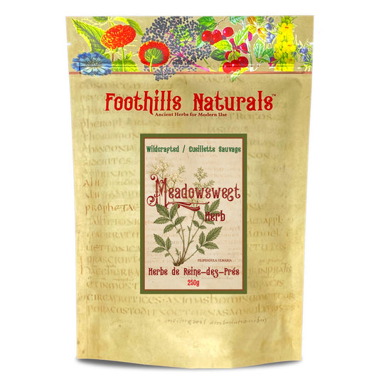 Meadowsweet Herb (Filipendula ulmaria) – Wildcrafted – Dried Herb for Tea & Herbal Infusions