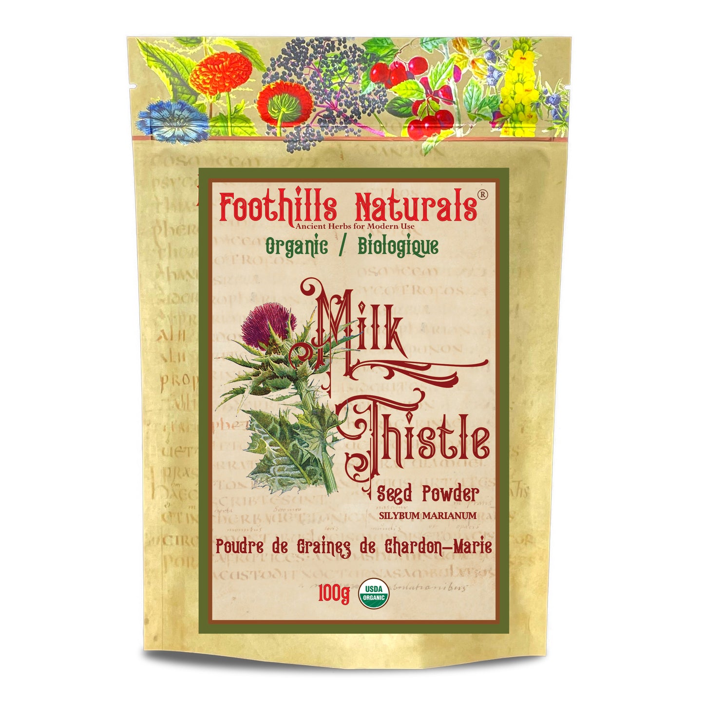 Milk Thistle Seed Powder Organic